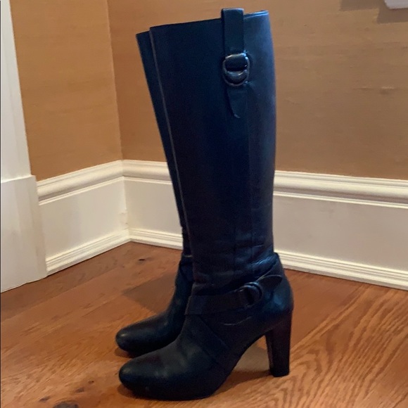 Cole Haan black tall boot - Picture 4 of 7